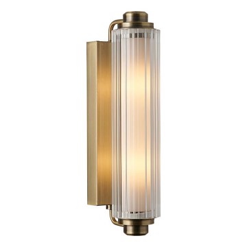 Nordlux - Luminaria para espejo de baño NIMAL 2xE14/25W/230V IP44, latón