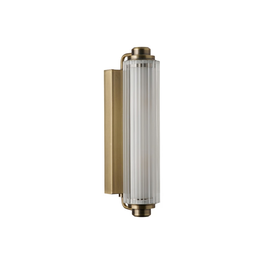 Nordlux - Luminaria para espejo de baño NIMAL 2xE14/25W/230V IP44, latón