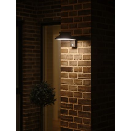 Nordlux - Luminaria solar LED con sensor JUSTINA LED/5W/3,7V IP44 1800 mAh