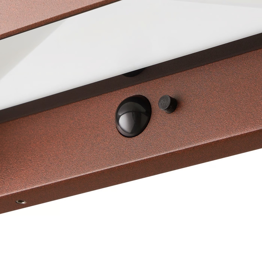 Nordlux - Lámpara solar LED con sensor MARCELLIO LED/5W/5V IP54 2200 mAh marrón