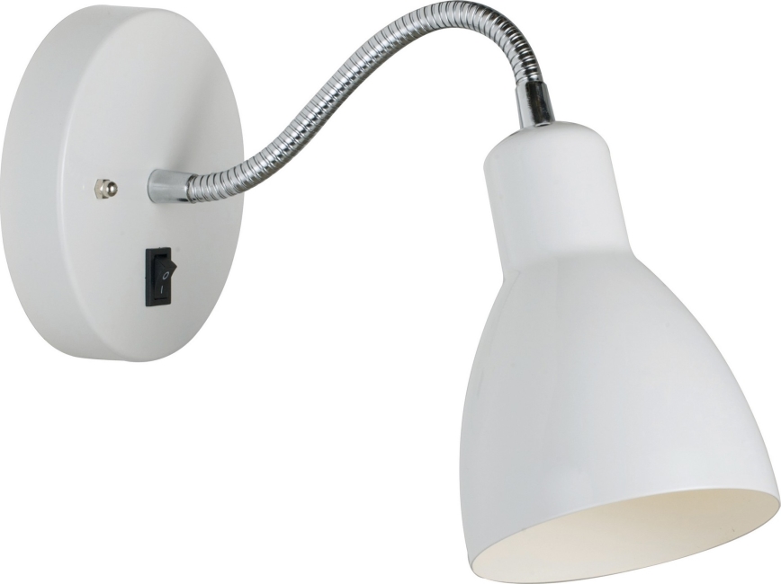 Nordlux - Nástěnné flexible Foco CYCLONE 1xE14/15W/230V blanco