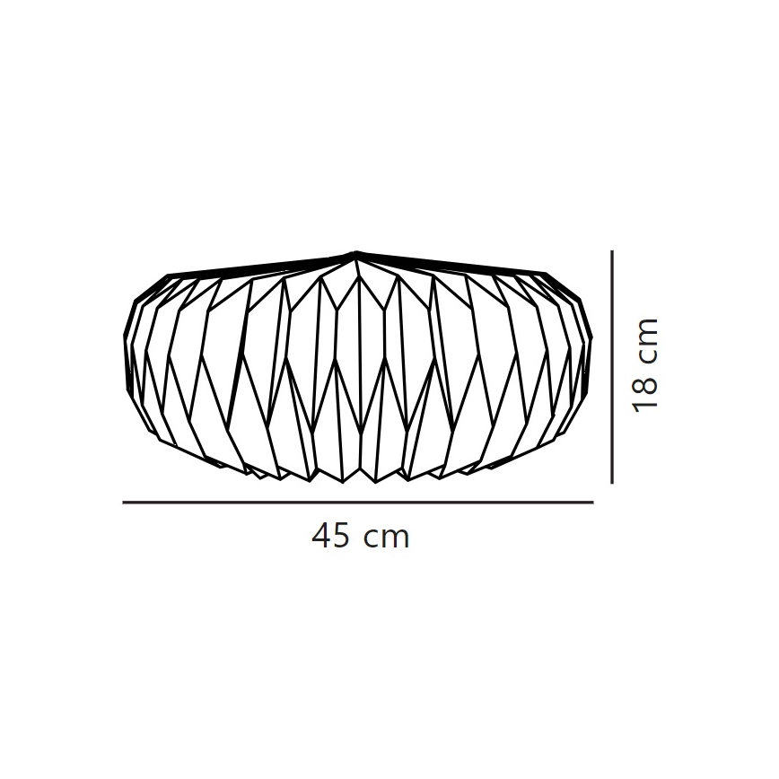 Nordlux - Pantalla para araña BELLOY E27 diá. 45 cm