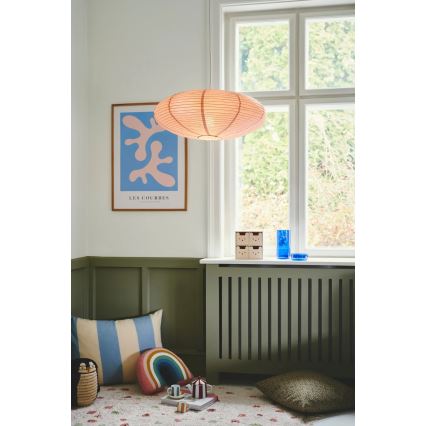 Nordlux - Pantalla para lámpara de techo VILLO E27, diámetro 60 cm, rosa