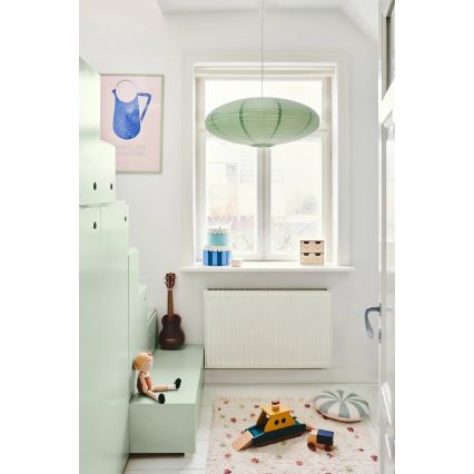 Nordlux - Pantalla para lámpara de techo VILLO E27 Ø 60 cm, verde