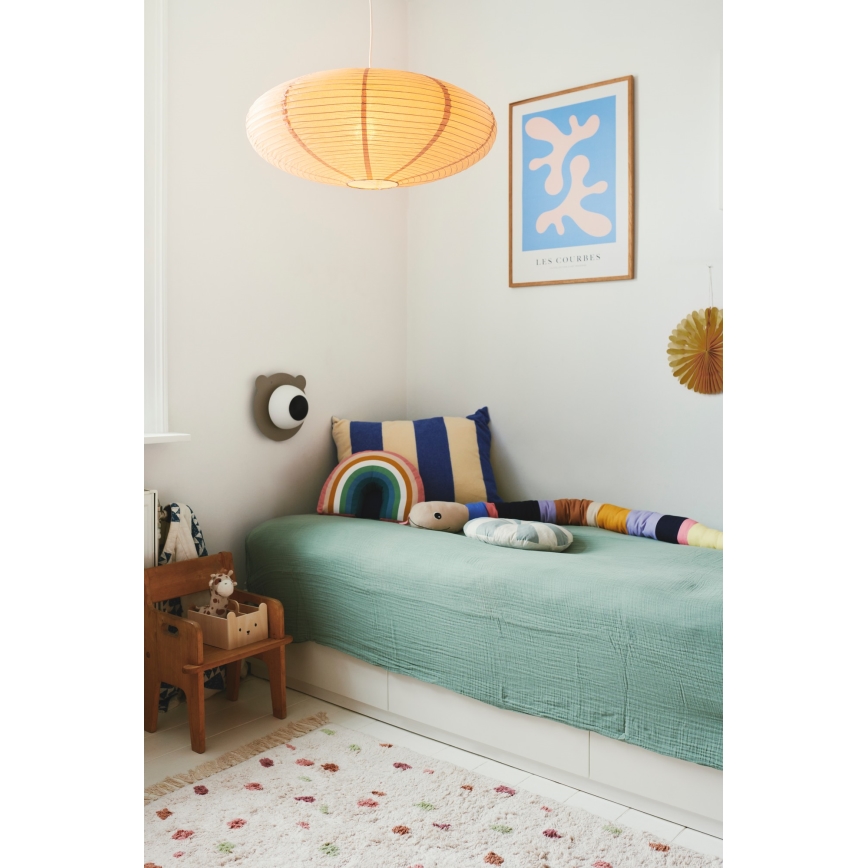 Nordlux - Pantalla para araña VILLO E27 diá. 60 cm marrón