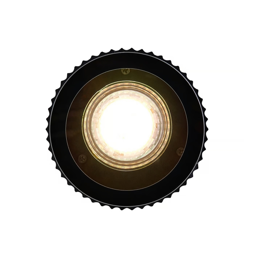 Nordlux - Plafón de exterior KYKLOP 1xGU10/15W/230V IP54 negro