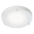 Nordlux - Plafón de techo para baño ANCONA 2xE27/40W/230V IP43 Ø 31,5 cm blanco