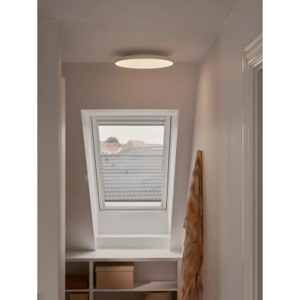 Nordlux - Luminaria de techo LED regulable para baño SERENOVA LED/12/18W/230V 3000/4000/5700K Ø 36 cm IP65 blanca