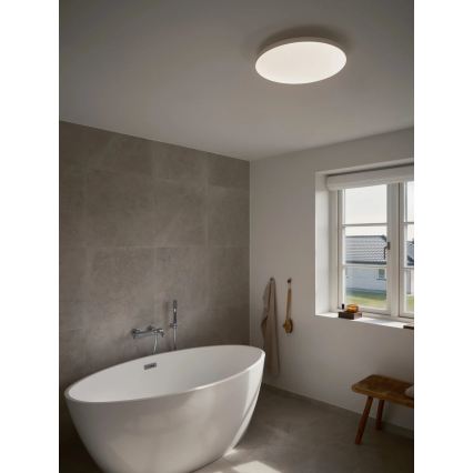 Nordlux - Plafón LED regulable para baño SERENOVA LED/22/32W/230V 3000/4000/5700K Ø 41 cm IP65 blanco