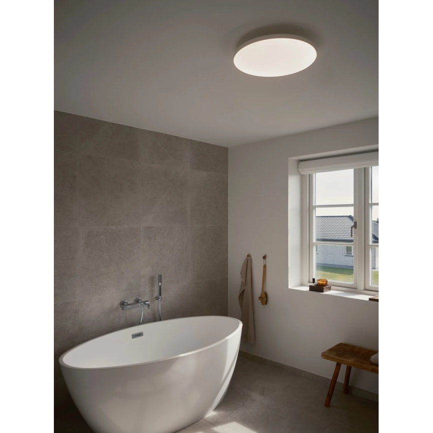 Nordlux - Plafón LED regulable para baño SERENOVA LED/22/32W/230V 3000/4000/5700K Ø 41 cm IP65 blanco