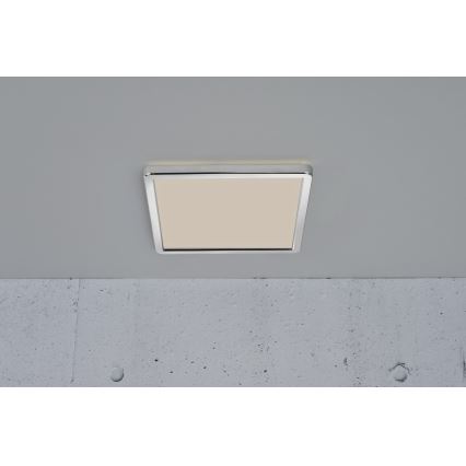 Nordlux - Lámpara de techo LED regulable para baño OJA LED/14,5W/230V 3000/4000K IP54 30x30 cm