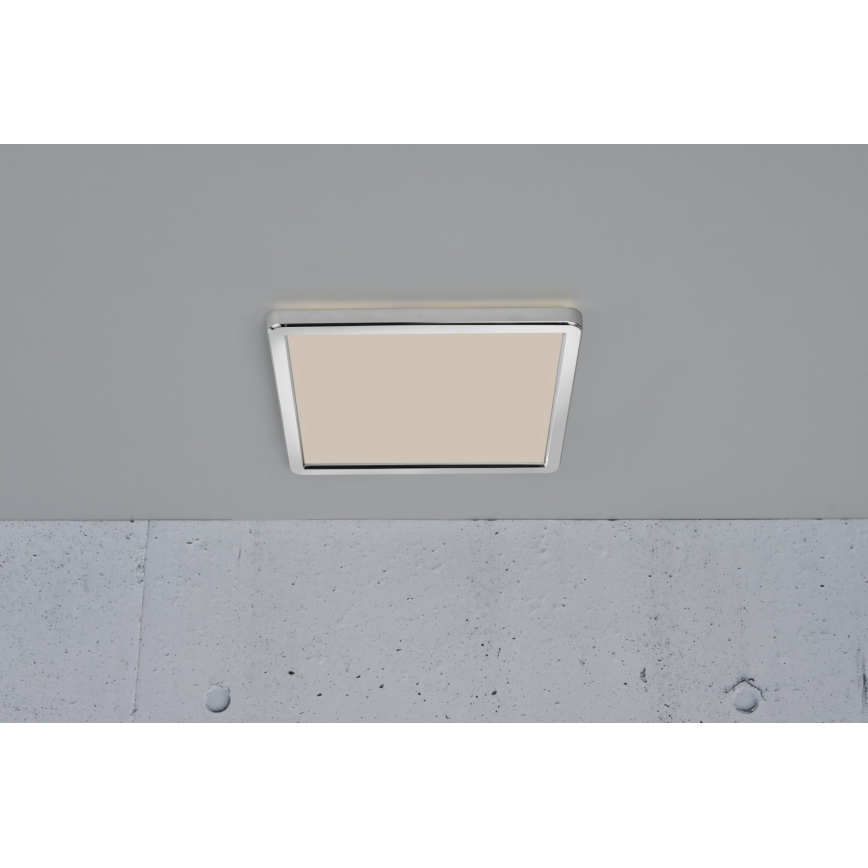 Nordlux - Lámpara de techo LED regulable para baño OJA LED/14,5W/230V 3000/4000K IP54 30x30 cm