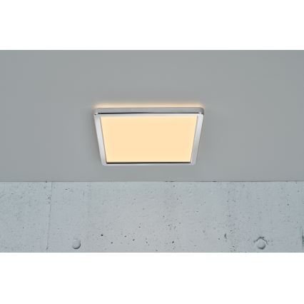 Nordlux - Lámpara de techo LED regulable para baño OJA LED/14,5W/230V 3000/4000K IP54 30x30 cm