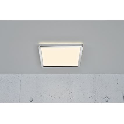Nordlux - Lámpara de techo LED regulable para baño OJA LED/14,5W/230V 3000/4000K IP54 30x30 cm