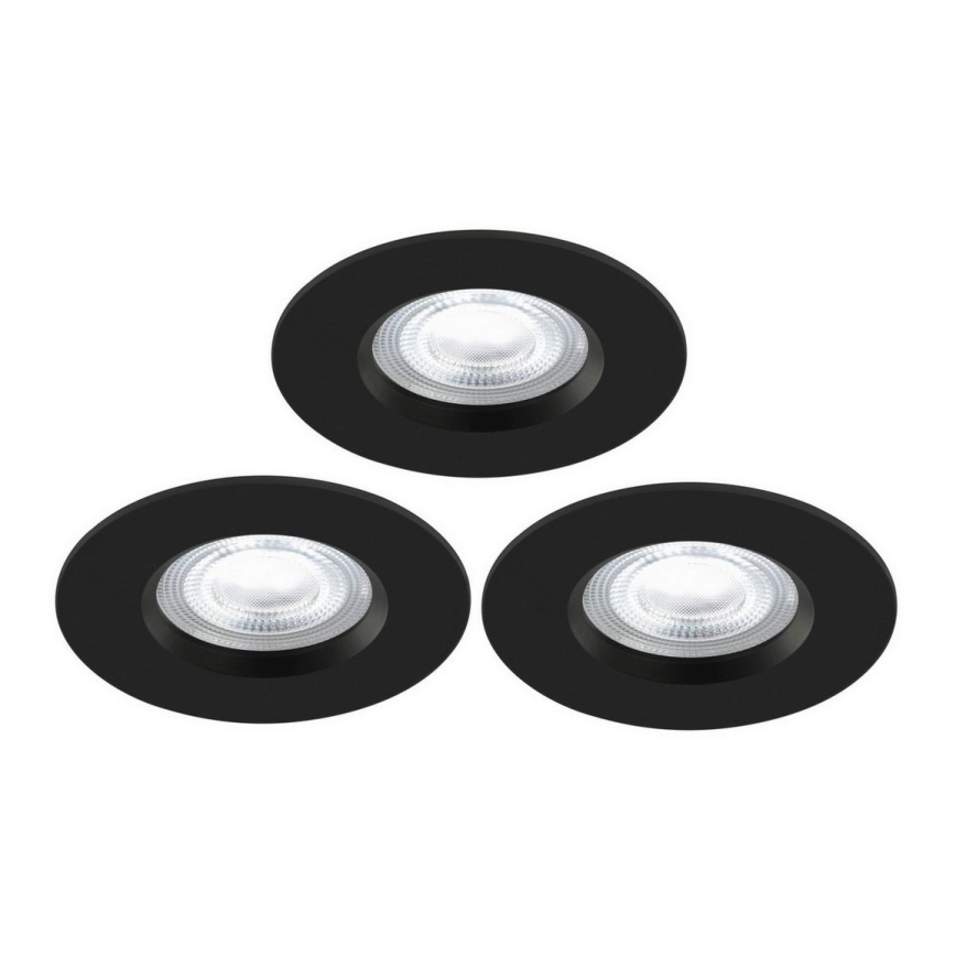 Nordlux - SET 3x LED RGB Lámpara empotrable regulable para el baño DON SMART LED/4,7W/230V 2200-6500K IP65