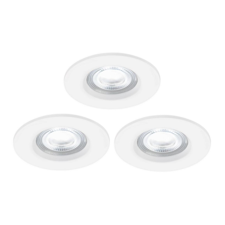 Nordlux - SET 3x LED RGB Lámpara empotrable regulable para el baño DON SMART LED/4,7W/230V 2200-6500K IP65