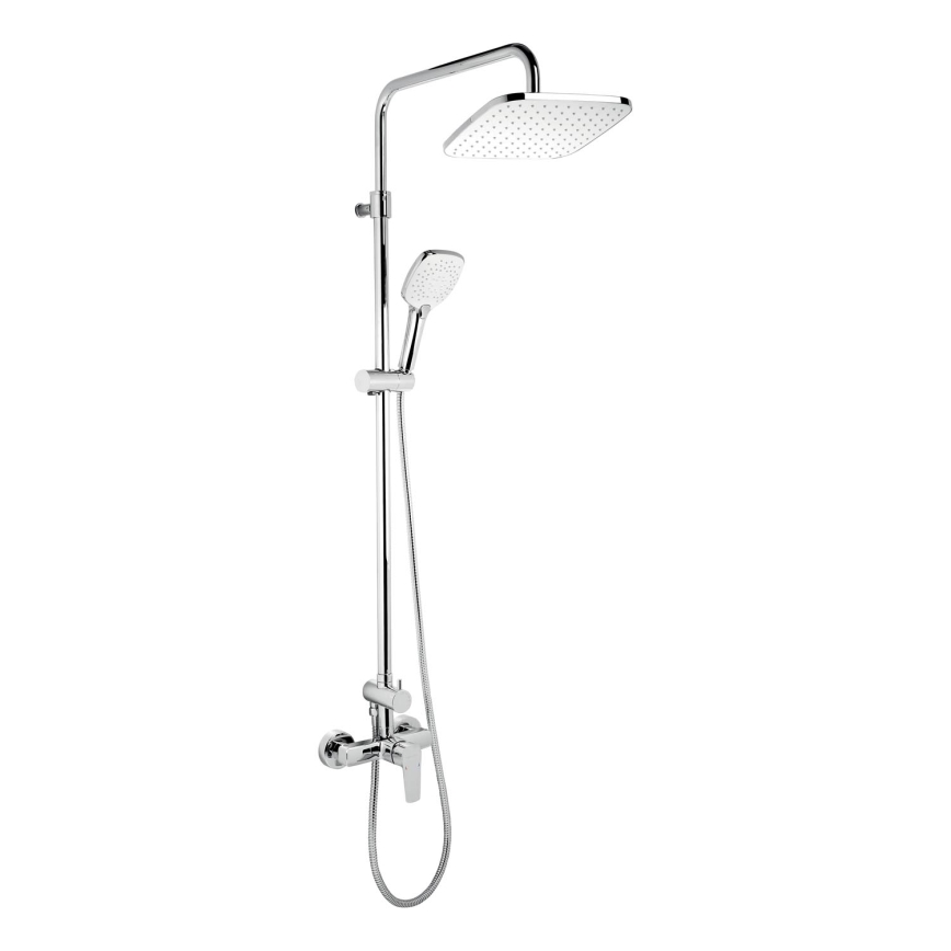 Novaservis - Conjunto de ducha con grifo METALIA ECO cromo brillante