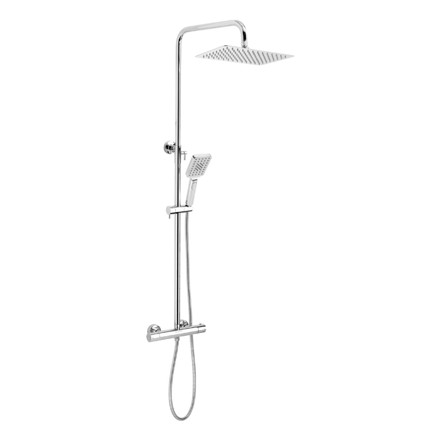 Novaservis - Conjunto de ducha con grifo termostático METALIA ECO cromo brillante