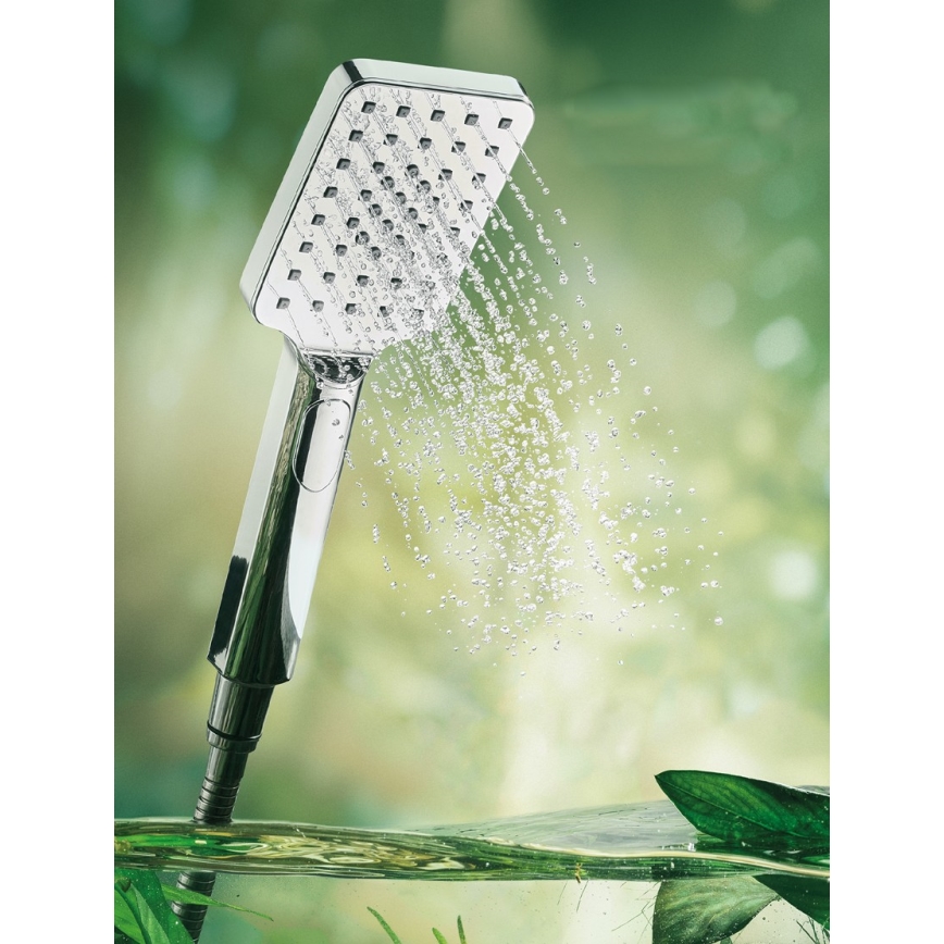 Novaservis - Conjunto de ducha con grifo termostático METALIA ECO cromo brillante
