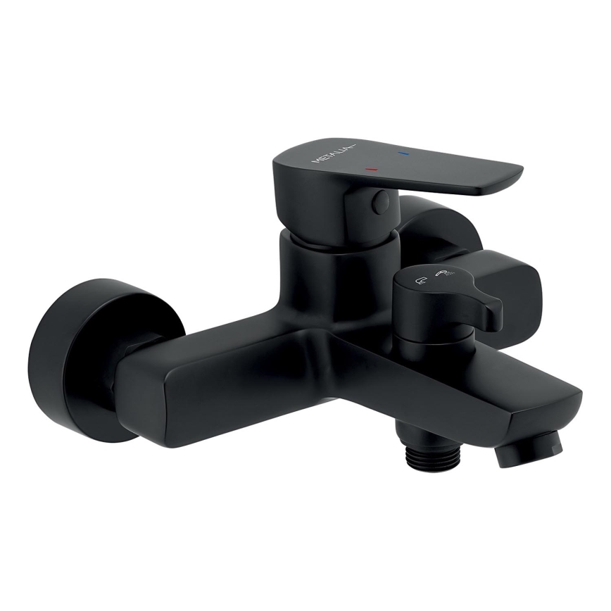 Novaservis - Grifo de bañera METALIA mate negro