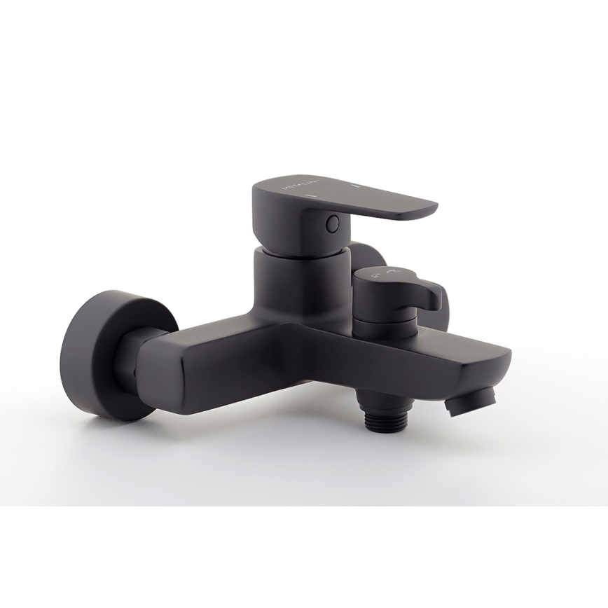 Novaservis - Grifo de bañera METALIA mate negro