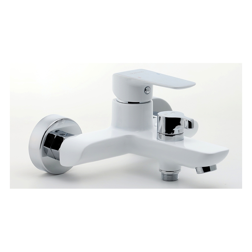 Novaservis - Grifo de bañera NOBLESS TINA blanco