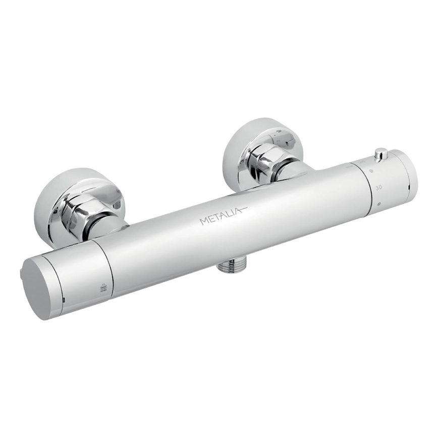 Novaservis - Grifo de ducha termostático METALIA cromo brillante