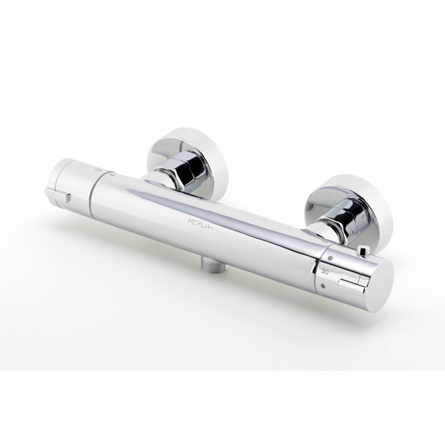 Novaservis - Grifo de ducha termostático METALIA cromo brillante