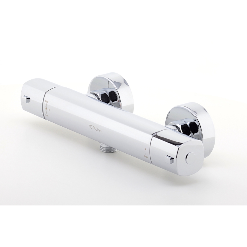 Novaservis - Grifo de ducha termostático METALIA cromo brillante