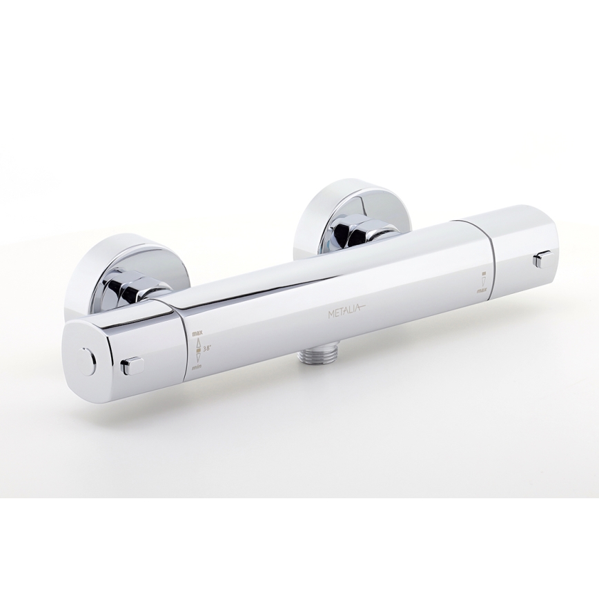 Novaservis - Grifo de ducha termostático METALIA cromo brillante