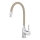 Novaservis - Grifo de fregadero con brazo flexible cromo brillante/beige