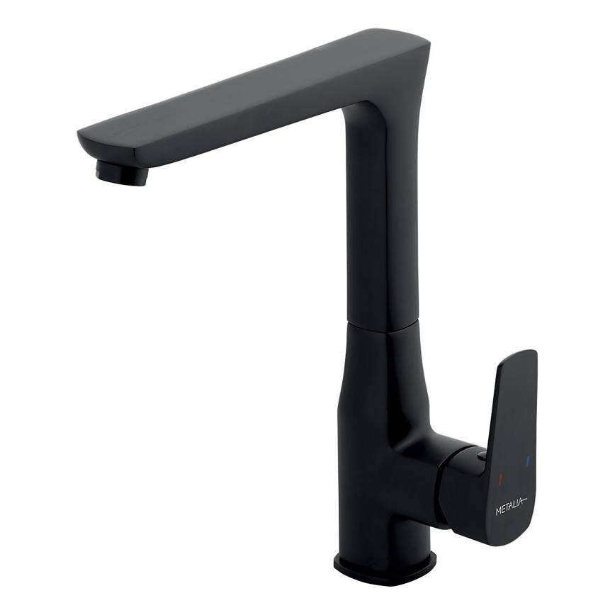 Novaservis - Grifo de fregadero METALIA mate negro