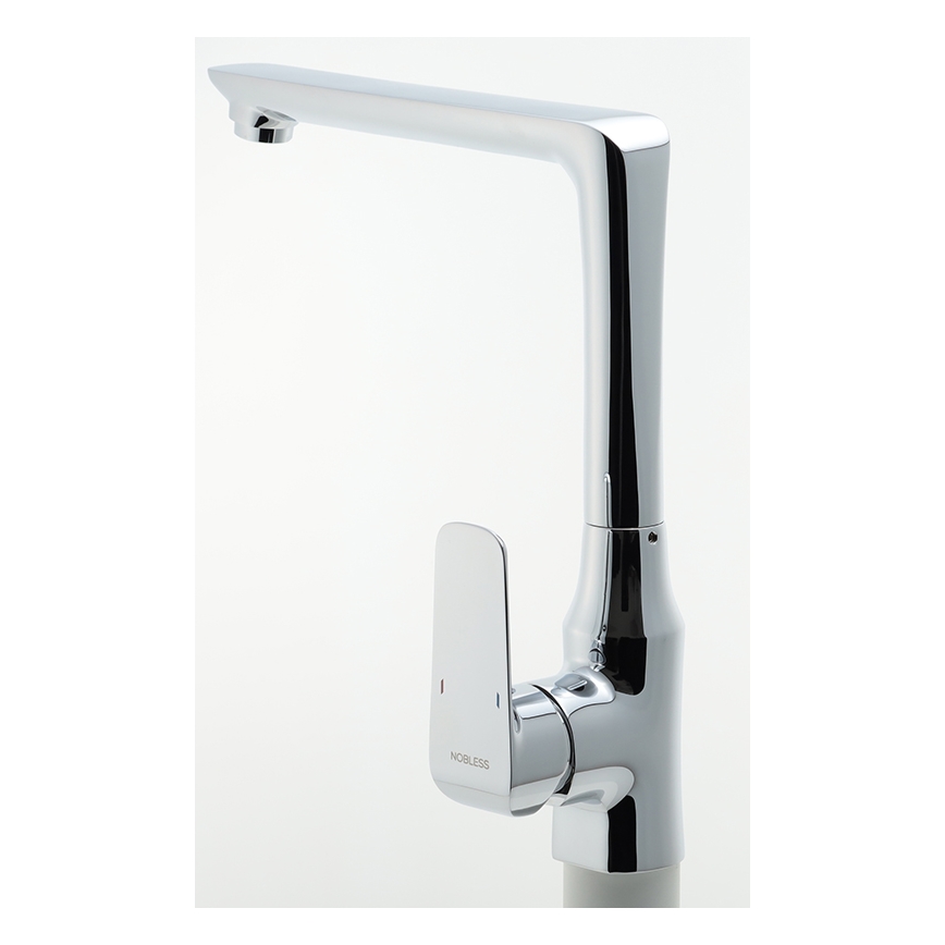 Novaservis - Grifo de fregadero NOBLESS TINA cromado brillante