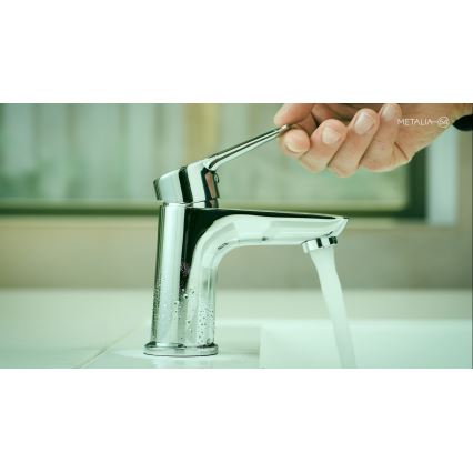 Novaservis - Grifo de lavabo METALIA 13,2 cm cromo brillante