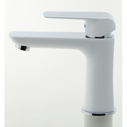 Novaservis - Grifo de lavabo NOBLESS TINA blanco