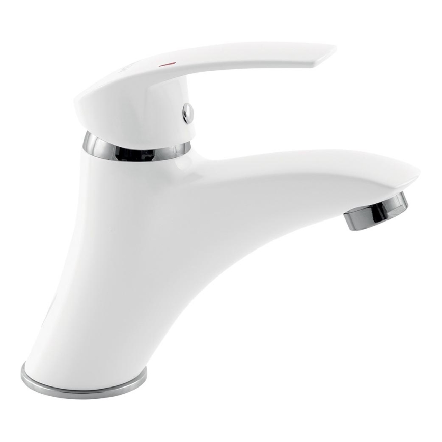 Novaservis - Grifo para lavabo METALIA blanco