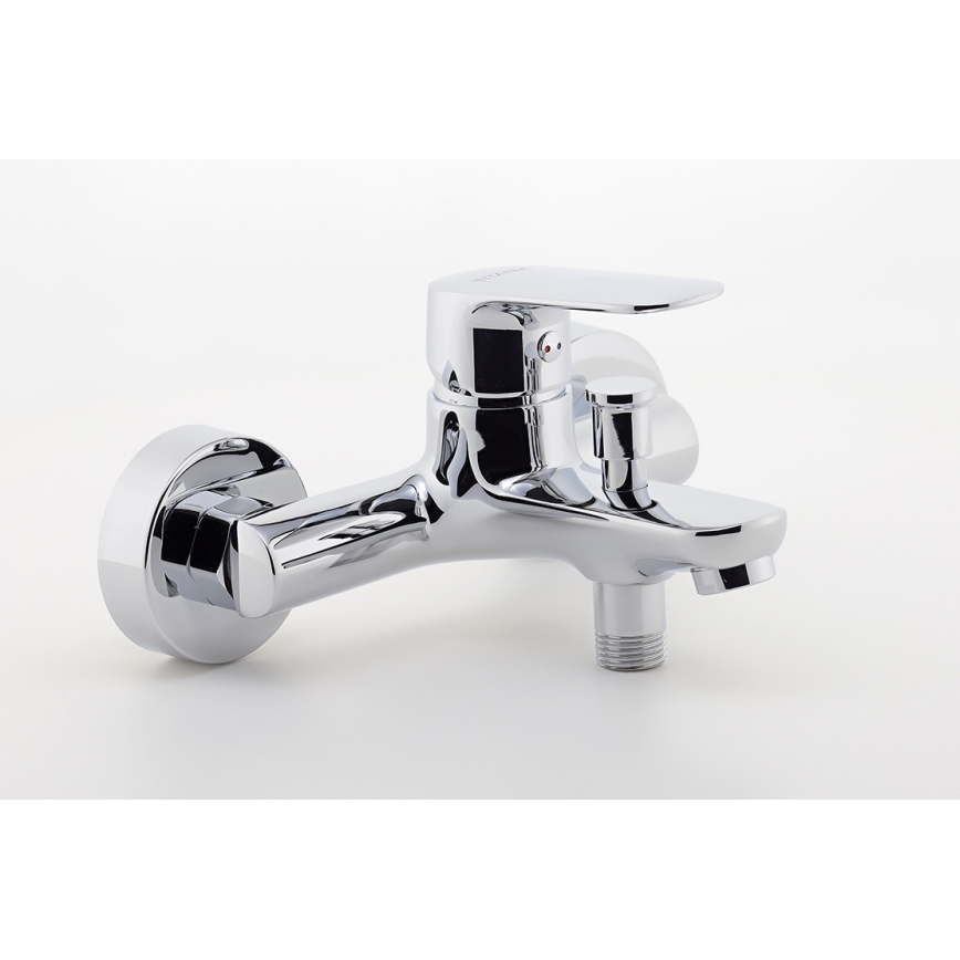 Novaservis - Juego de bañera con grifo TITANIA COSMOS, cromado brillante