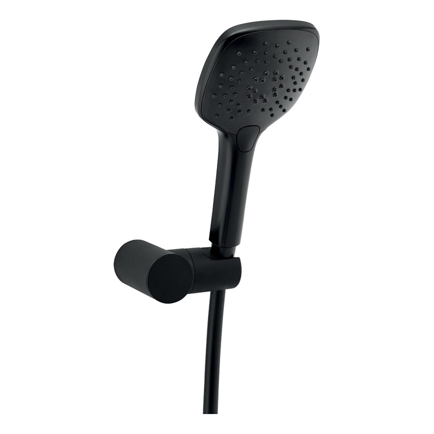 Novaservis - Juego de ducha METALIA ECO mate negro