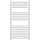 Novaservis - Radiador toallero para baño 365W/230V 90x45 cm blanco recto