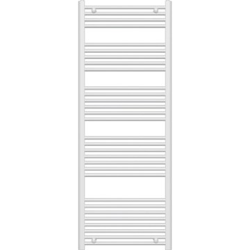 Novaservis - Radiador toallero para baño, tipo escalera, 836W/230V, 160x60 cm, blanco, recto