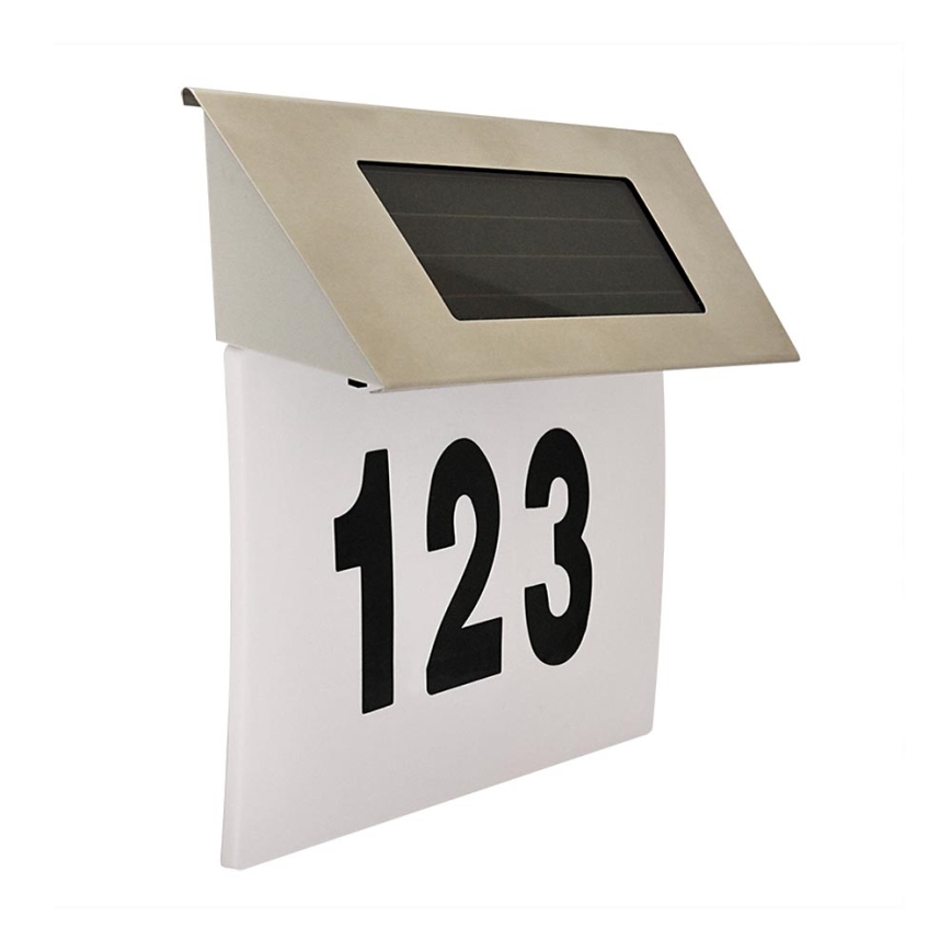 Número de casa LED solar LED/1,2V 200 mAh IP44