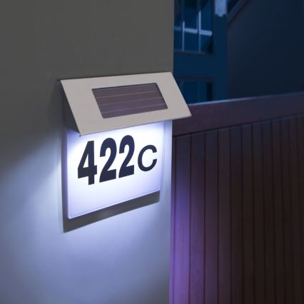 Número de casa LED solar LED/1,2V IP44