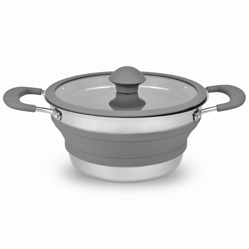 Olla plegable de camping 1,5 l