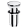 OMNIRES A706CR - Desagüe de lavabo CLICK-CLACK diá. 6,6 cm cromo brillante
