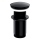 OMNIRES A716BL - Desagüe de lavabo CLICK-CLACK diá. 6,6 cm negro semimate