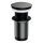 OMNIRES A716GR - Desagüe de lavabo CLICK-CLACK diá. 6,6 cm grafito cepillado