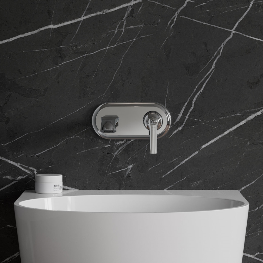 OMNIRES AM5215CR - Grifo de lavabo para instalación empotrada ARMANCE cromo brillante