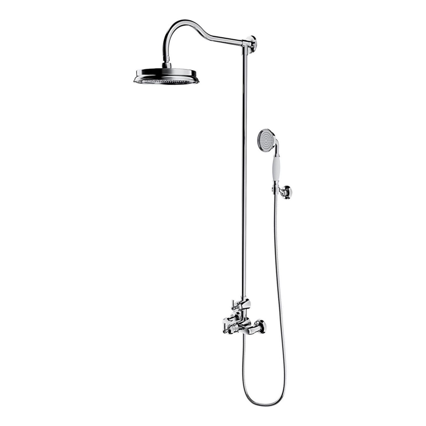 OMNIRES AM5244/6CR - Juego de ducha con grifo termostático ARMANCE cromo brillante