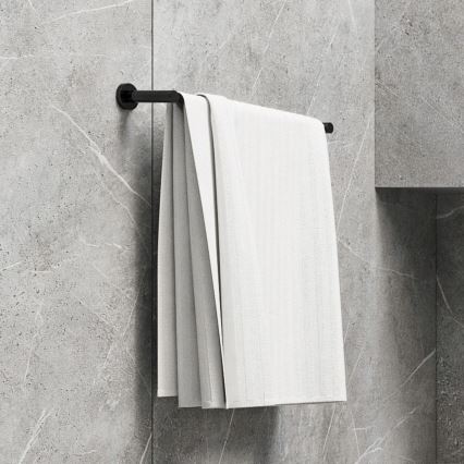 OMNIRES MP60214BL - Toallero de pared MODERN PROJECT 40 cm mate negro
