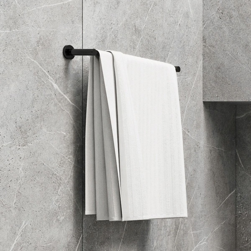 OMNIRES MP60214BL - Toallero de pared MODERN PROJECT 40 cm mate negro